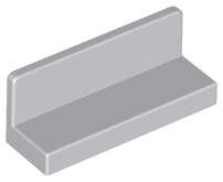 Lego (N) ~ Panel 1 x 3 x 1 ~ [Light Bluish Gray]