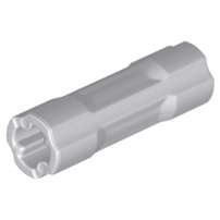 Lego (N) ~ Technic Axle Connector 3L ~ [Light Bluish Gray]