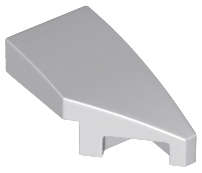 Lego (U) ~ Wedge 2 x 1 x 2/3 Right ~ [Light Bluish Gray]