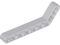Lego (N) ~ Technic Liftarm Modified Bent Thick 1 x 9 (7 - 3) ~ [Light Bluish Gray]