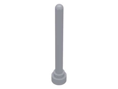 Lego Used - Antenna 4H - Round Top~ [Light Bluish Gray]