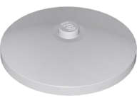 Lego (U) ~ Dish 4 x 4 Inverted (Radar) with Solid Stud ~ [Light Bluish Gray]