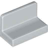 Lego (U) ~ Panel 1 x 2 x 1 with Rounded Corners ~ [Light Bluish Gray]