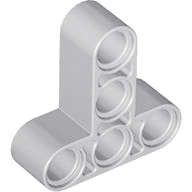 Lego (U) ~ Technic Liftarm Modified T-Shape Thick 3 x 3 ~ [Light Bluish Gray]