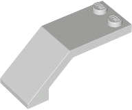 Lego (U) ~ Windscreen 5 x 2 x 1 2/3 ~ [Light Bluish Gray]