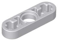 Lego (N) ~ Technic Liftarm Thin 1 x 3 - Axle Holes ~ [Light Bluish Gray]