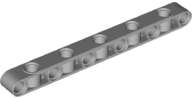 Lego (N) ~ Technic Liftarm Modified Perpendicular Holes Thick 1 x 11 ~ [Light Bluish Gray]