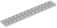 Lego (U) ~ Plate 2 x 14 ~ [Light Bluish Gray]