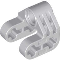 Lego Used - Technic Axle and Pin Connector Perpendicular Split~ [Light Bluish Gray]