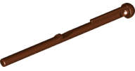 Lego NEW - Projectile Arrow Bar 8L with Round End (Spring Shooter Dart)~ [Reddish Brown]