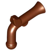 Lego Used - Minifigure Weapon Gun Flintlock Pistol~ [Reddish Brown]