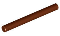 Lego (N) ~ Bar 4L (Lightsaber Blade / Wand) ~ [Reddish Brown]