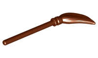 Lego NEW - Minifigure Utensil Broom~ [Reddish Brown]