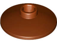 Lego (N) ~ Dish 2 x 2 Inverted (Radar) ~ [Reddish Brown]