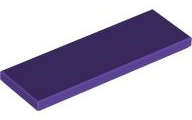 Lego (N) ~ Tile 2 x 6 ~ [Dark Purple]