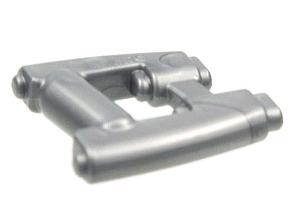 Lego NEW - Minifigure Weapon Gun Space Blaster~ [Flat Silver]
