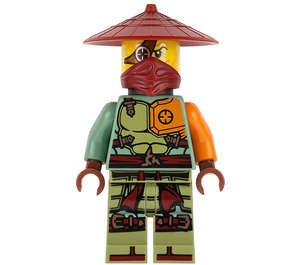 LEGO Ronin with Dark Red Face Mask and Hat Minifigure - Limited time offer - Save 25%