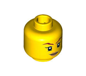LEGO Yellow Skylor Head (3626 / 32164)