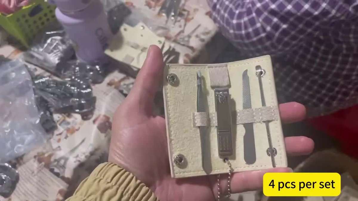 4-Piece Travel Nail Care Set Beauty Nail Clippers