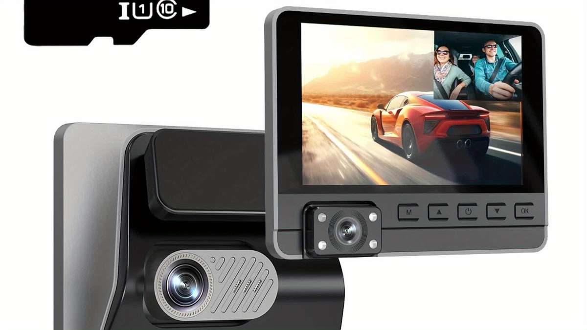 Dashcam Color Black With 32G Memory Card