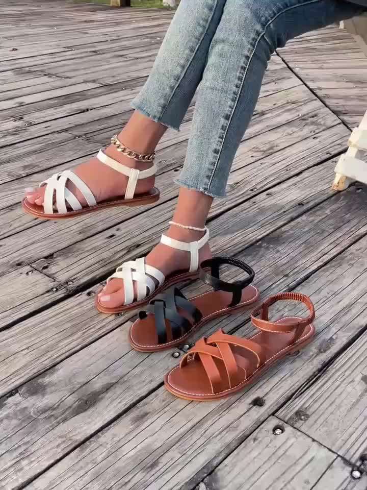 Sandals Color Brown Size Uk 5