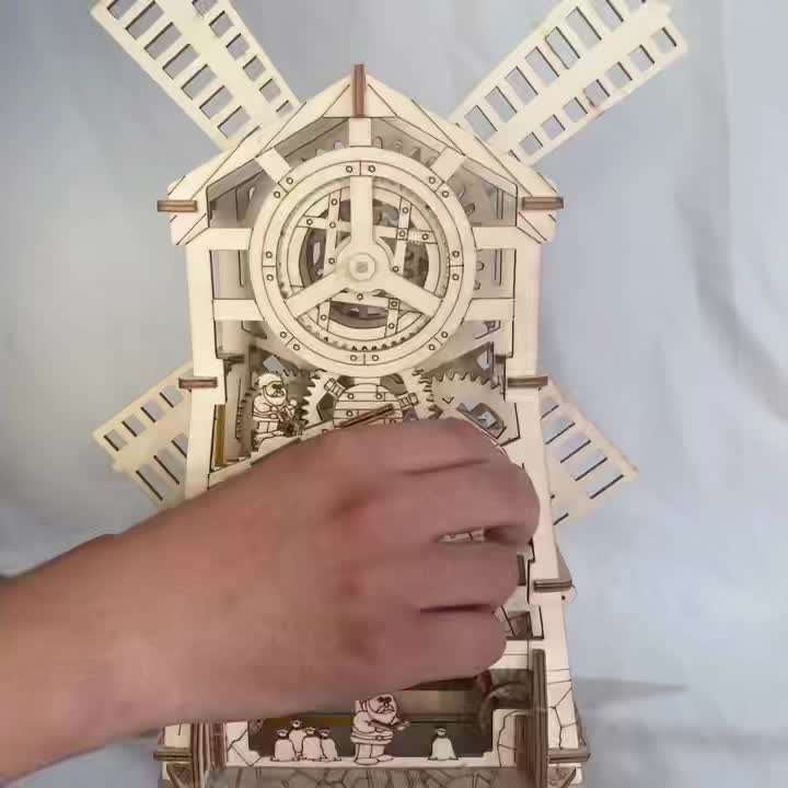 3D Building Model Puzzle Set