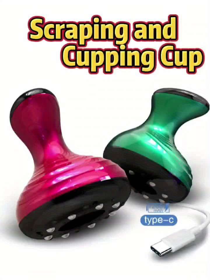 Portable Electric Cupping Massager Heating Scraping