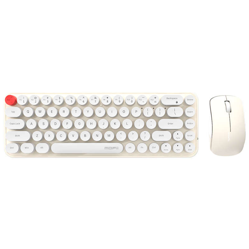 keyboard color White Green