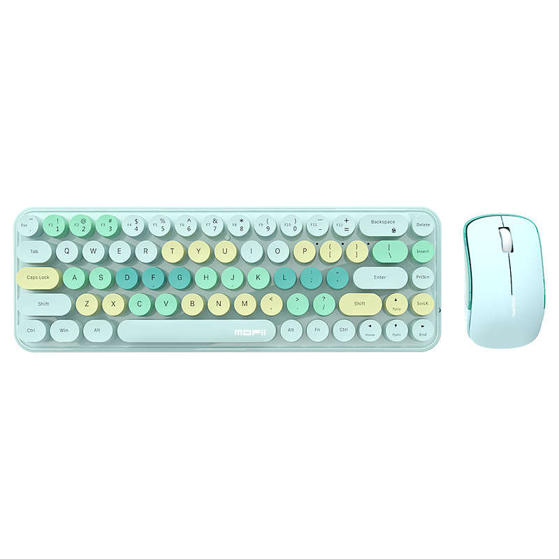 Keyboard Color Blue Mix