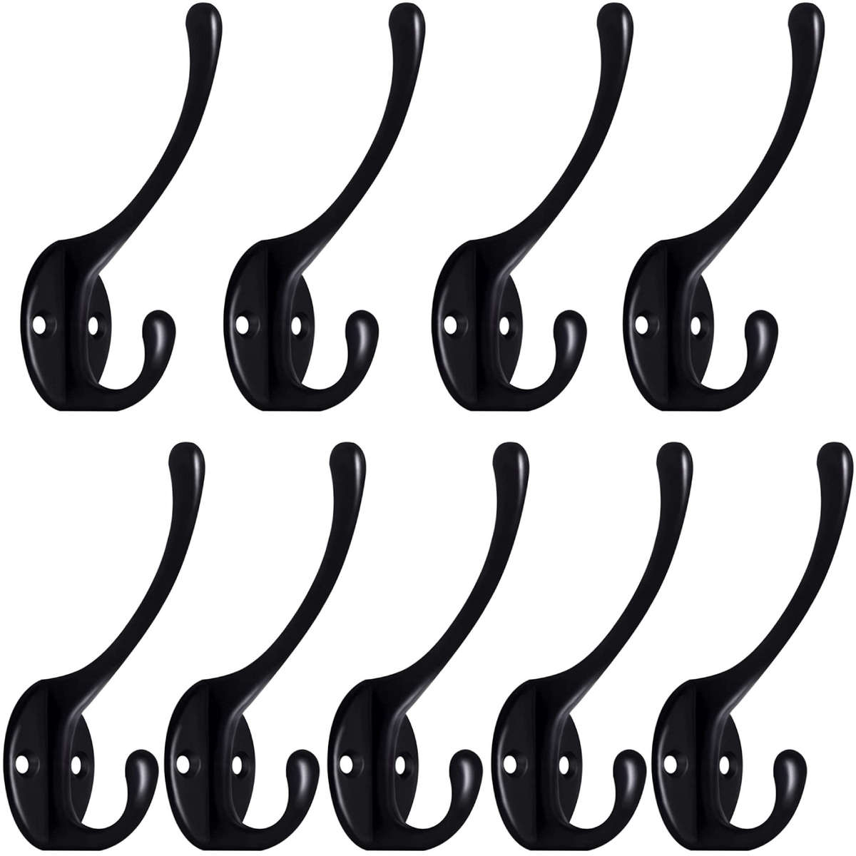 Hook Upcolor Black Quantity 7Pcs