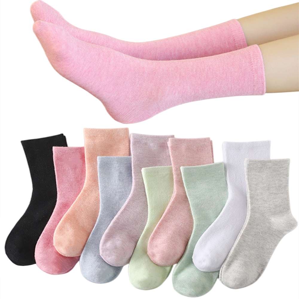 Women S Socks Color 5 Pairs Mixed Colors Size Onesize