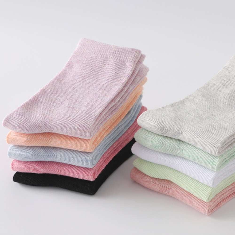 Women S Socks Color 5 Pairs Mixed Colors Size Onesize