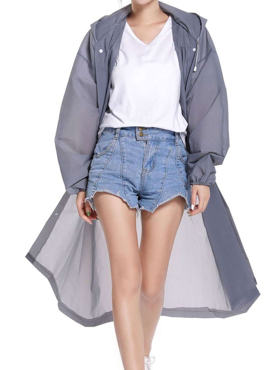 Raincoat Grey Size Onesize
