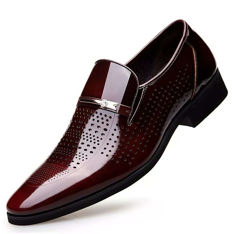 Mens Leather Shoes Color Dark Brown Sizeuk 11.5