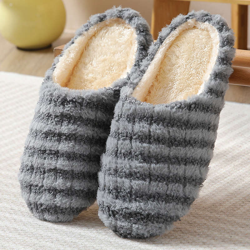 Cotton Slippers Color Grey Sizeuk 5.5-6