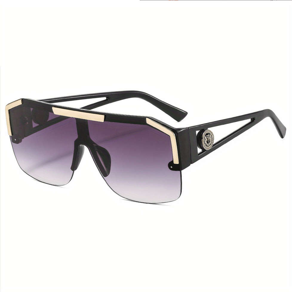 Mens Glasses Color [Black Frame Black&Gray Lens]X2 Add Green Tortoiseshell Gradient Grayx2