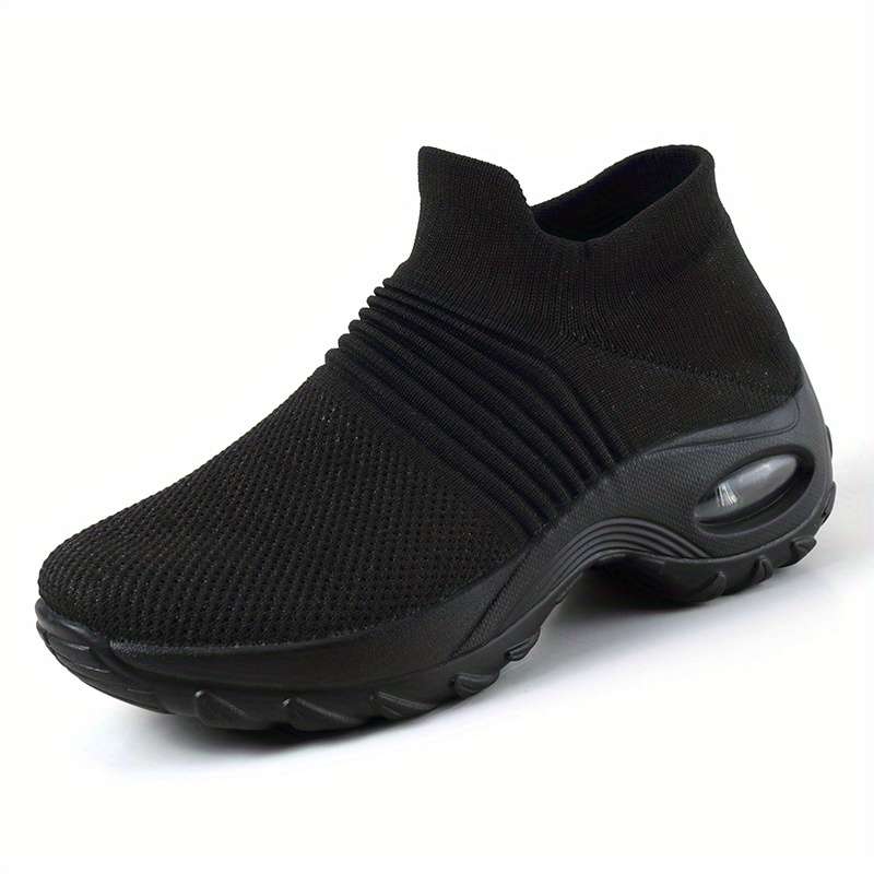 Women S Sneakers Color All Black Sizeuk 8