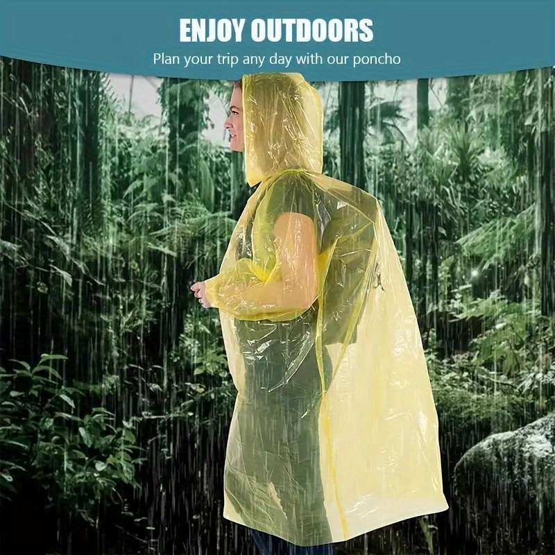 Raincoat Mixed Colors Size Onesize