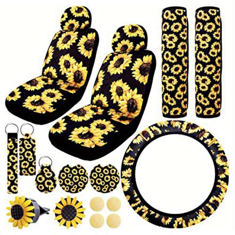 Car Steering Wheel Cover 12 Piece Set