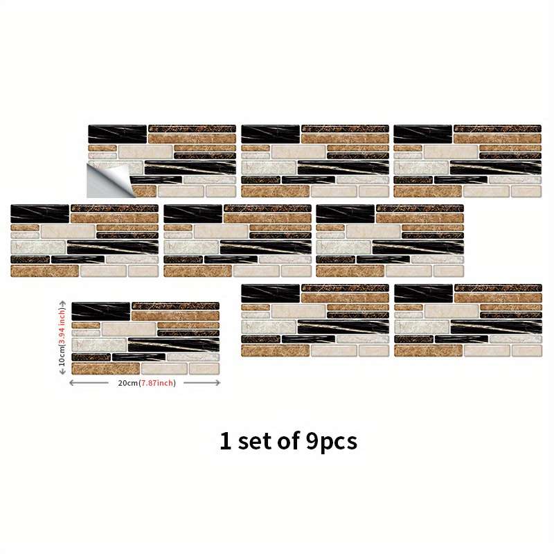 Premium Matte Cabinet Wrap size  20cmx10cmx9pcs]x7