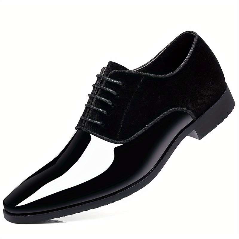 Mens Leather Shoes Color Black Sizeuk 13