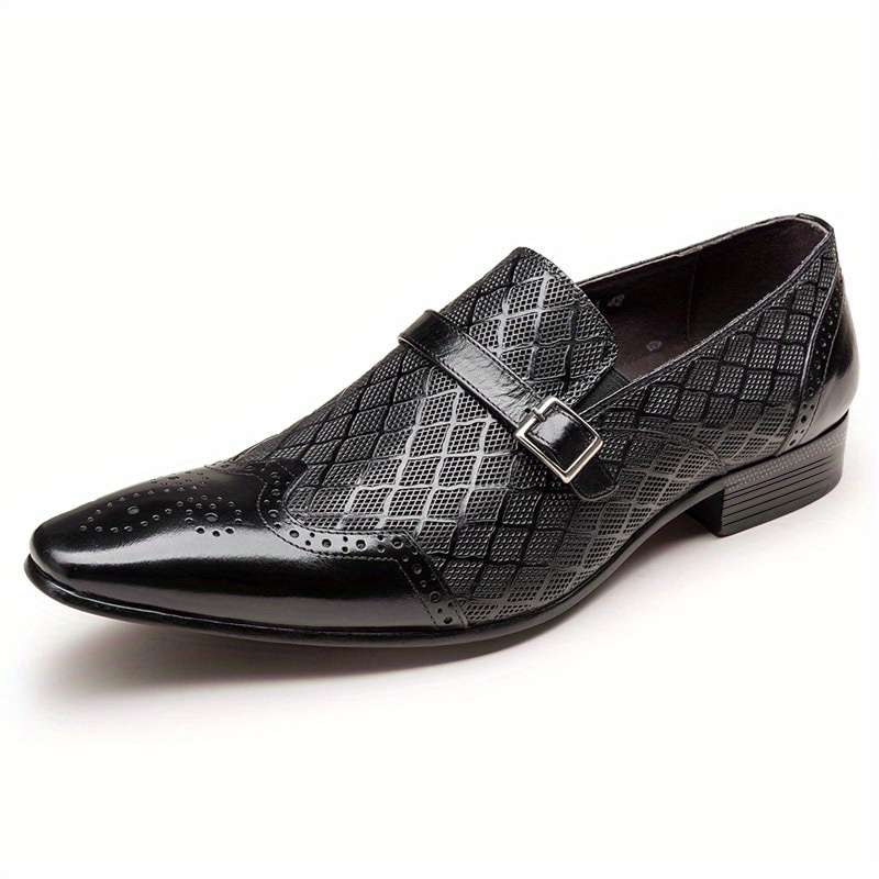 Mens Leather Shoes Color Black Sizeuk 11