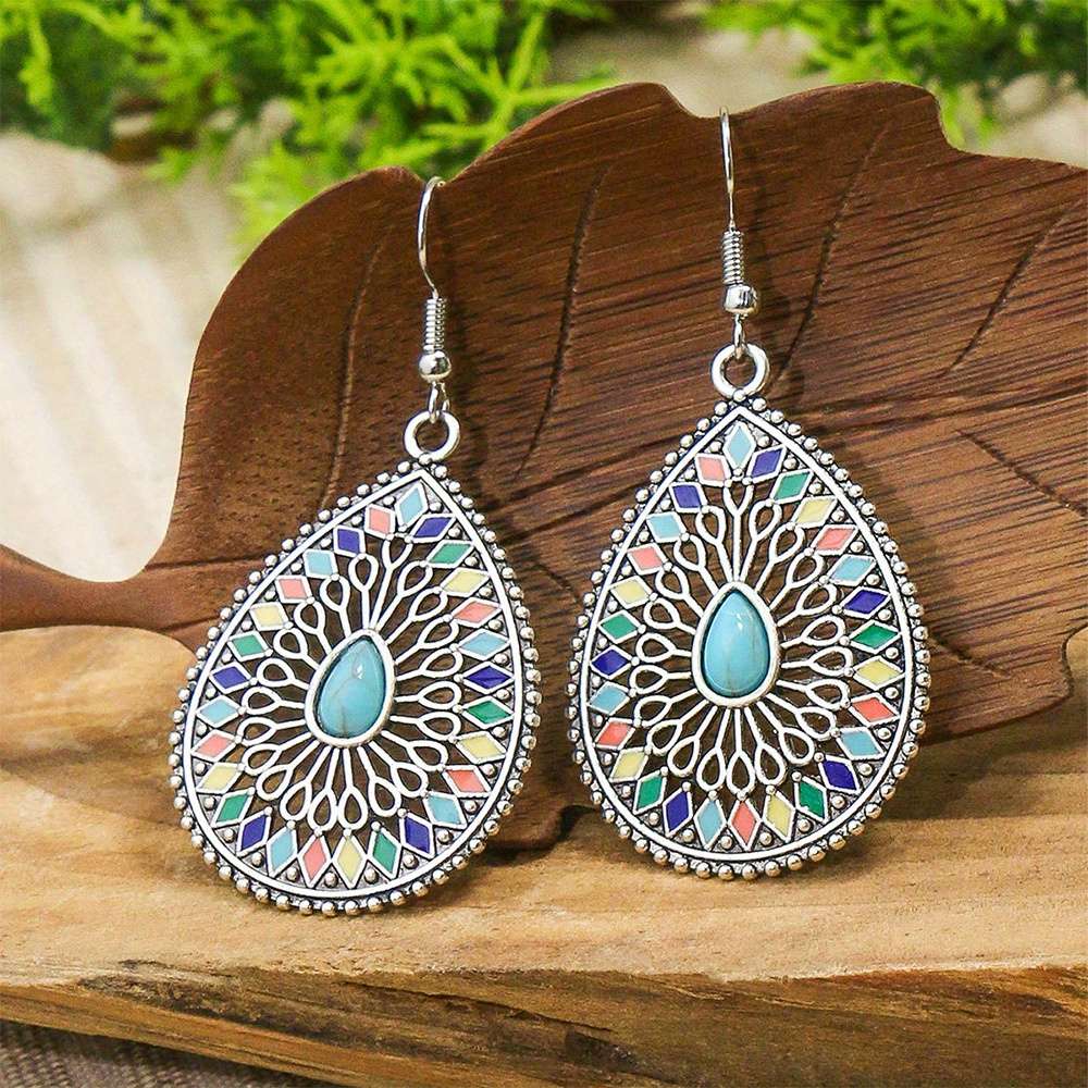 Women S Earrings Color 2 Blue 1 Pair
