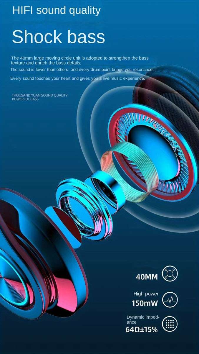 Headset Headphones Over Ear