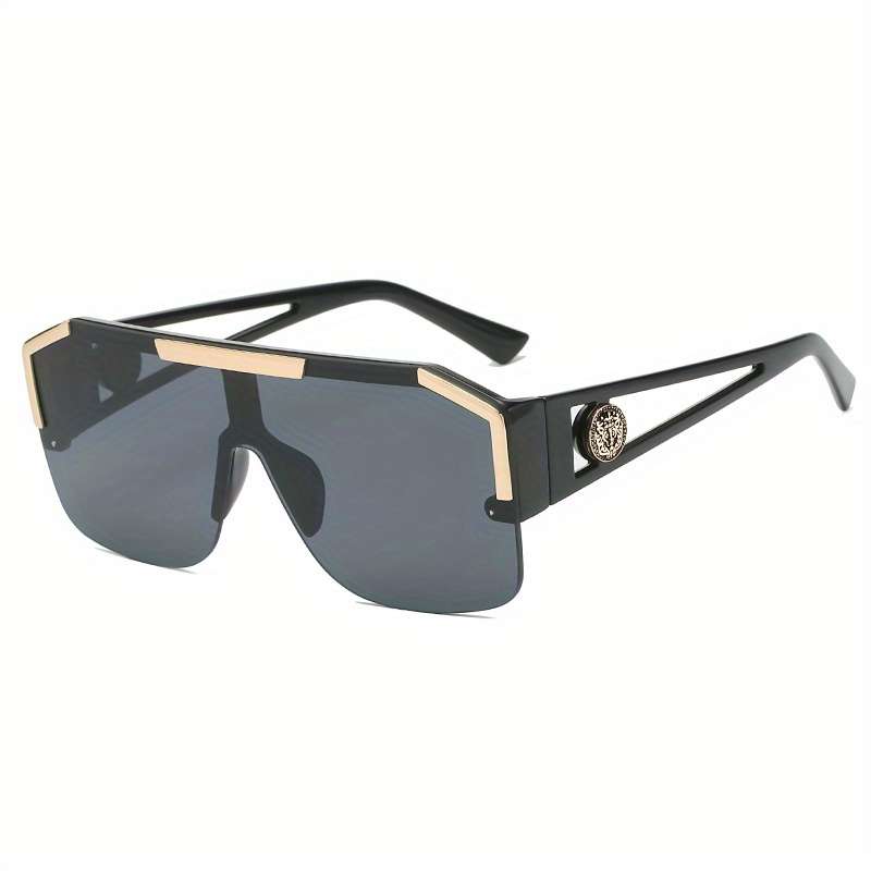Mens Glasses Color [Black Frame Black&Gray Lens]X2 Add Green Tortoiseshell Gradient Grayx2