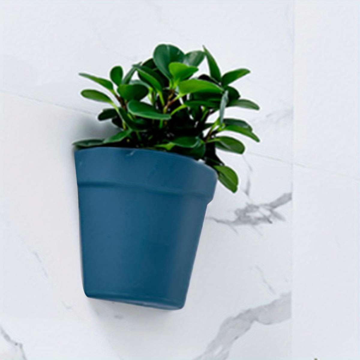 Sleek Wallmounted Plastic Potted Plant Flowerpot Long Lasting Quality Garden