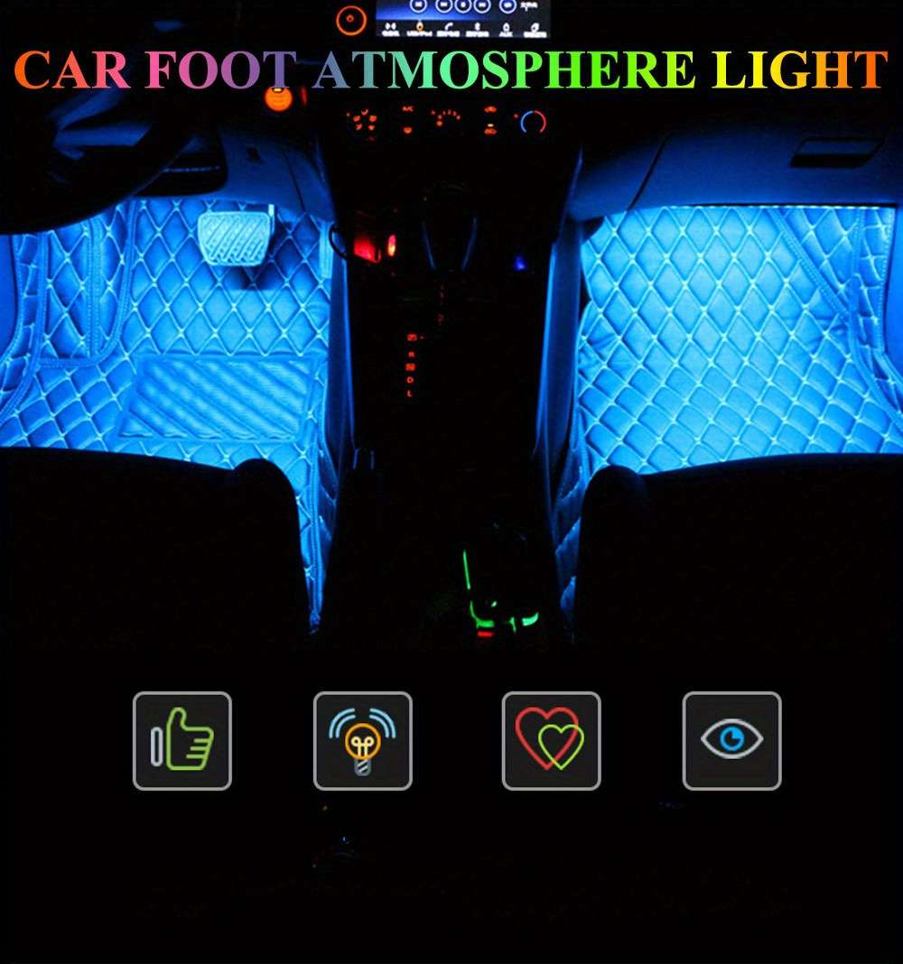 Car Lights Model 2.54 Cm 4 App Control