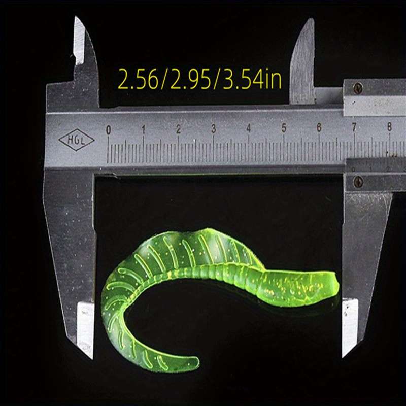 10pcs 9cm Biomimetic Curlee Soft Bait Outdoor Fishing Gear Supplies