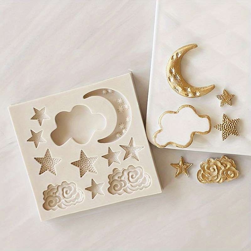 Suitable For Baking Molds Color 4Ps Star Silicone Mold