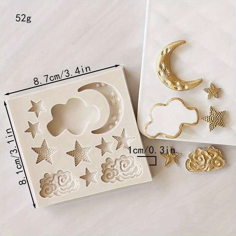 Suitable For Baking Molds Color 4Ps Star Silicone Mold
